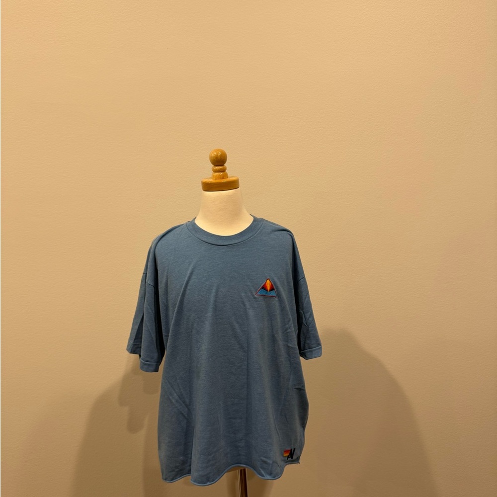 Blue Graphic Men's Shirt